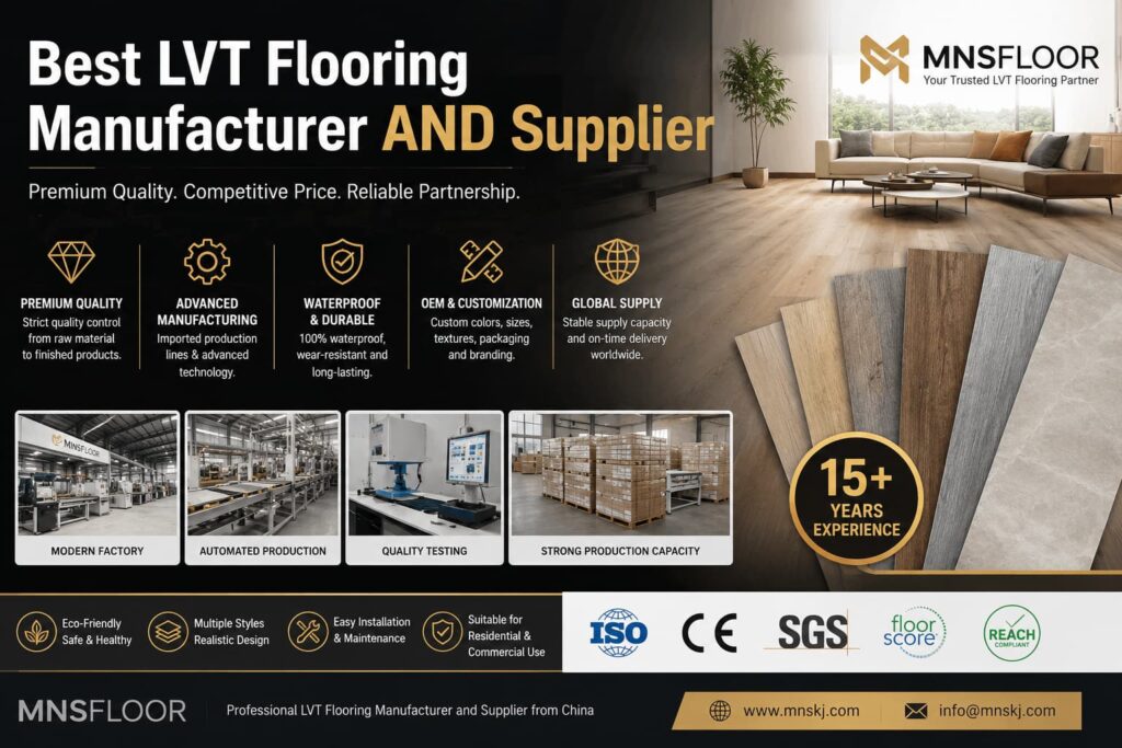 best LVT Flooring Manufacturer and Supplier