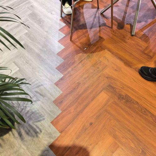 Herringbone SPC Flooring Manufacturer